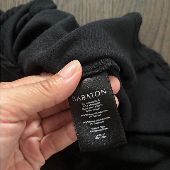 57 - Babaton black V line dress Leon pencil dress - Picture 8 of 8